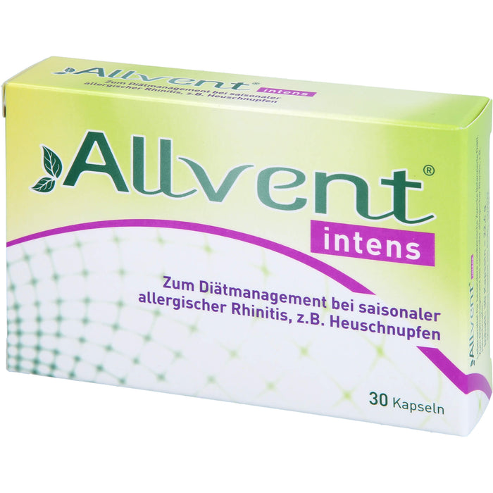 Allvent intens Kapseln bei saisonaler allergischer Rhinitis, 30 St. Kapseln