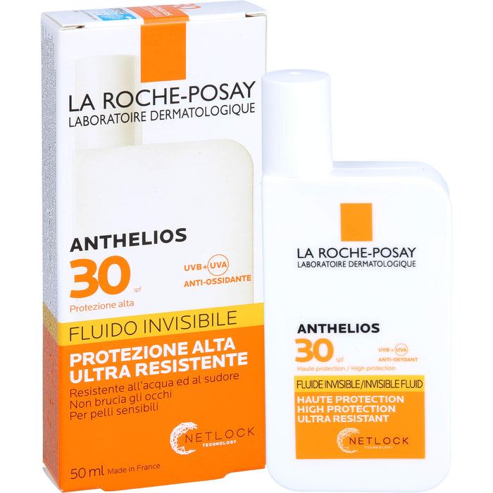 La Roche-Posay Anthelios Shaka Fluid LSF30 ultra-leicht für empfindliche Haut, 50 ml Solution