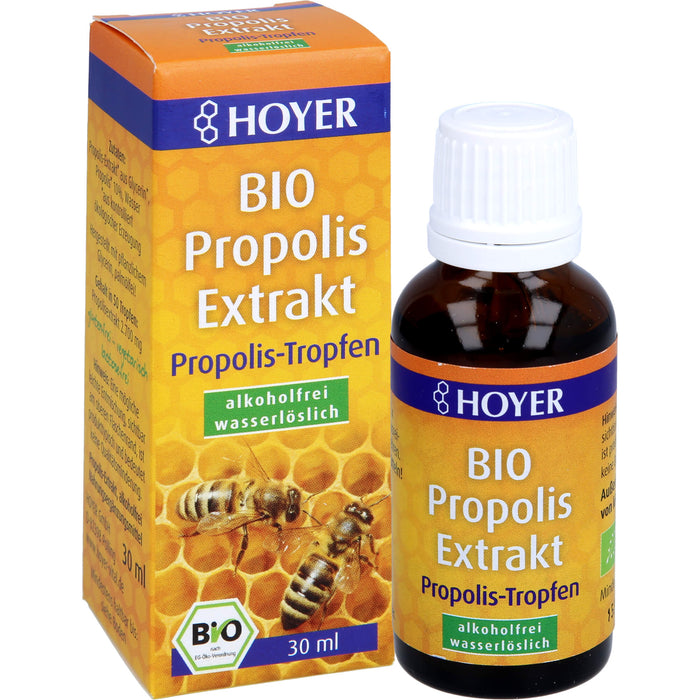 HOYER Propolis Extrakt BIO alkoholfrei wasserlösl., 30 ml TRO