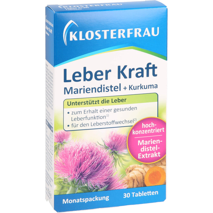 KLOSTERFRAU Leber Kraft Tabletten, 30 St. Tabletten