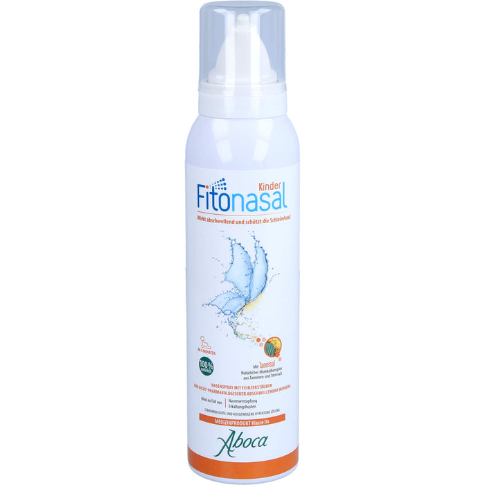 Fitonasal Kinder Nasenspray wirkt abschwellend, 125 ml Solution