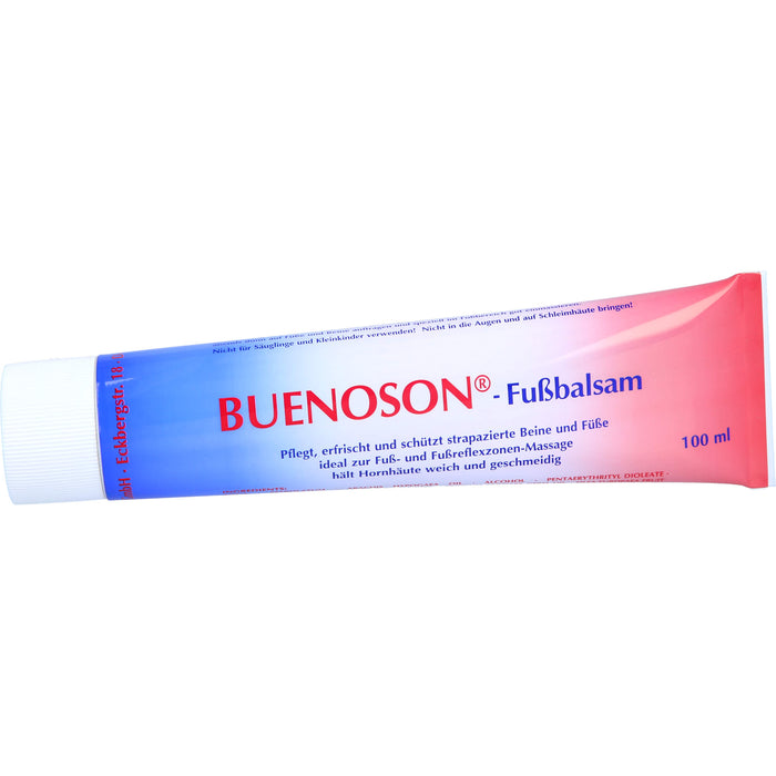 Buenoson Fußbalsam hält Hornhäute weich und geschmeidig, 100 g Cream