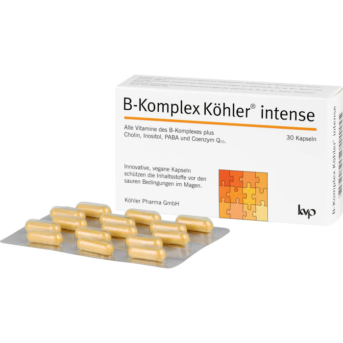 B-Komplex Köhler intense Kapseln, 30 pc Capsules