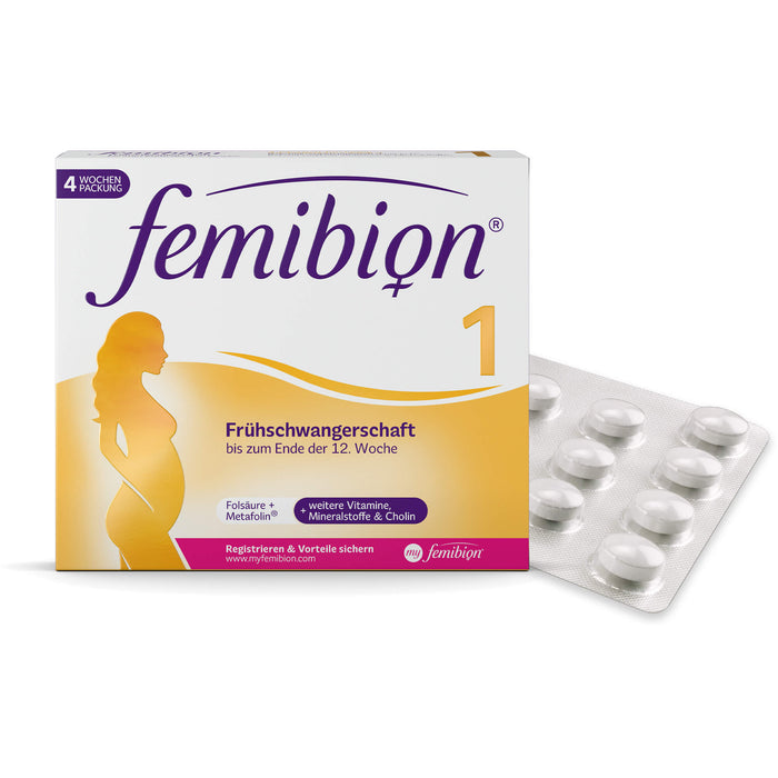 Femibion 1 Frühschwangerschaft Tabletten, 28 pcs. Tablets