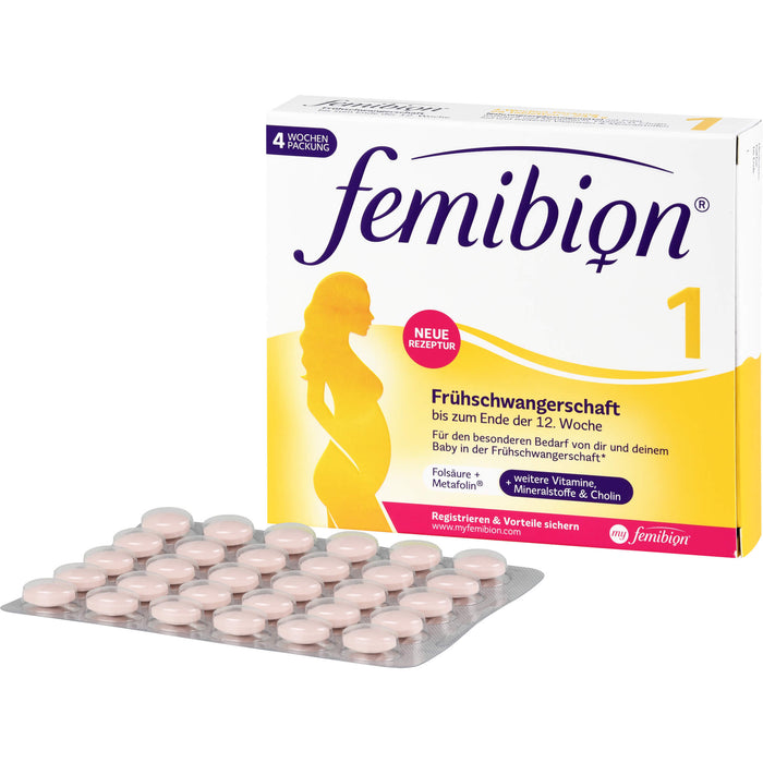 Femibion 1 Frühschwangerschaft Tabletten, 28 pcs. Tablets