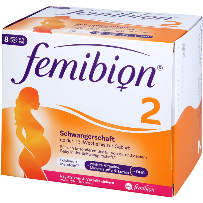 Femibion 2 Schwangerschaft Tabletten und Kapseln, 112 St. Tabletten