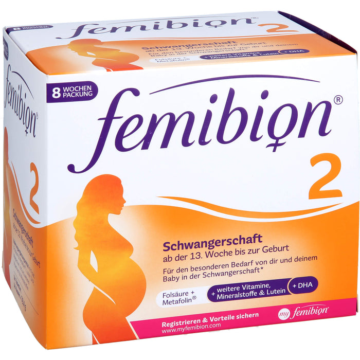 Femibion 2 Schwangerschaft Tabletten und Kapseln, 112 pcs. Tablets