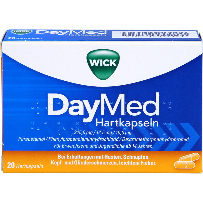 WICK DayMed Hartkapseln, 20 St. Kapseln