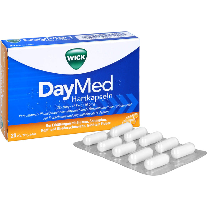 WICK DayMed Hartkapseln, 20 pc Capsules