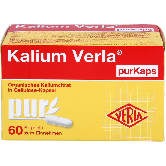 Kalium Verla purKaps Kapseln, 60 pcs. Capsules