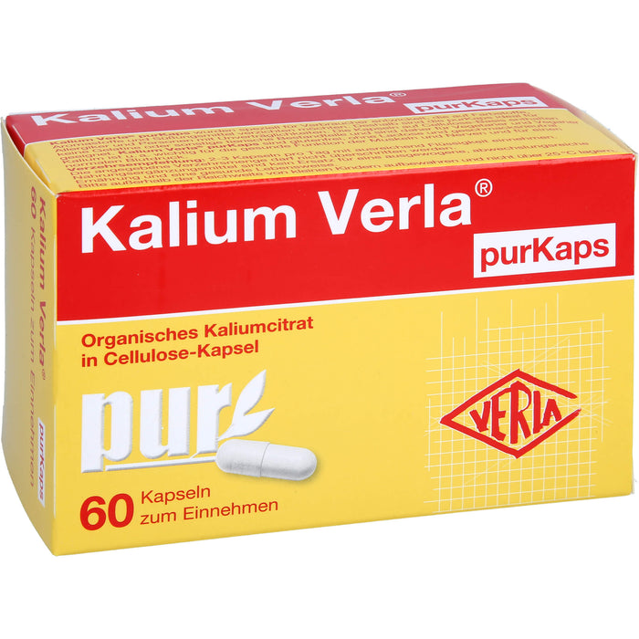 Kalium Verla purKaps Kapseln, 60 pcs. Capsules