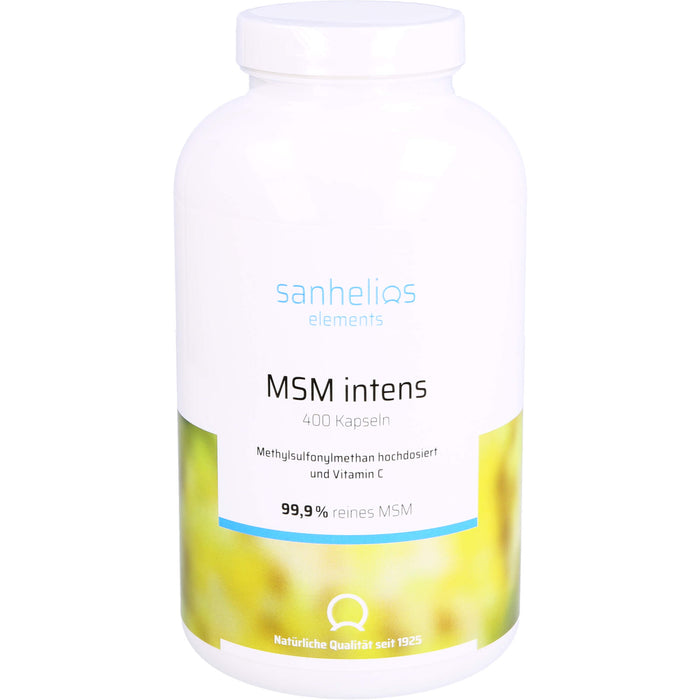 Sanhelios MSM Kapseln intens 1600 mg, 400 St. Kapseln