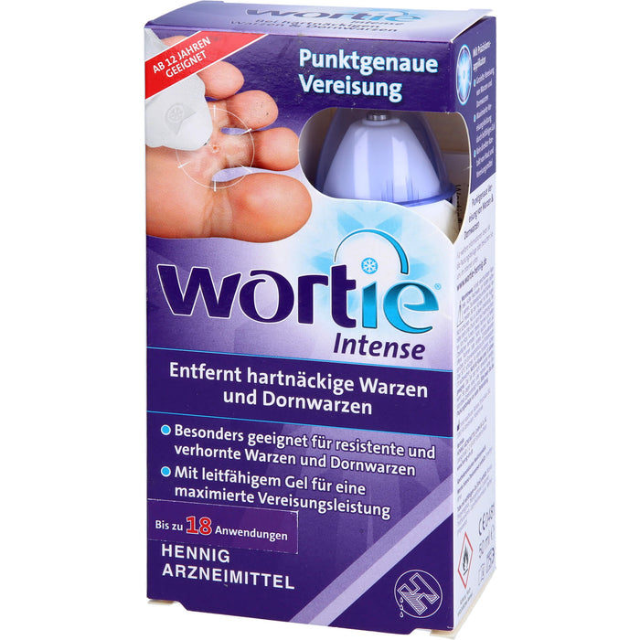 wortie intense gegen Warzen und Dornwarzen Spray, 50 ml Spray