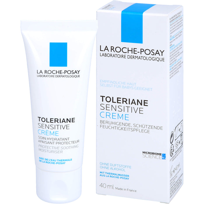 LA ROCHE-POSAY Toleriane Sensitive Creme Feuchtigkeitspflege, 40 ml Creme