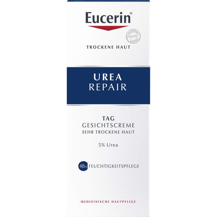 Eucerin Urea Repair Tag Gesichtscreme für sehr trockene Haut, 50 ml Crème