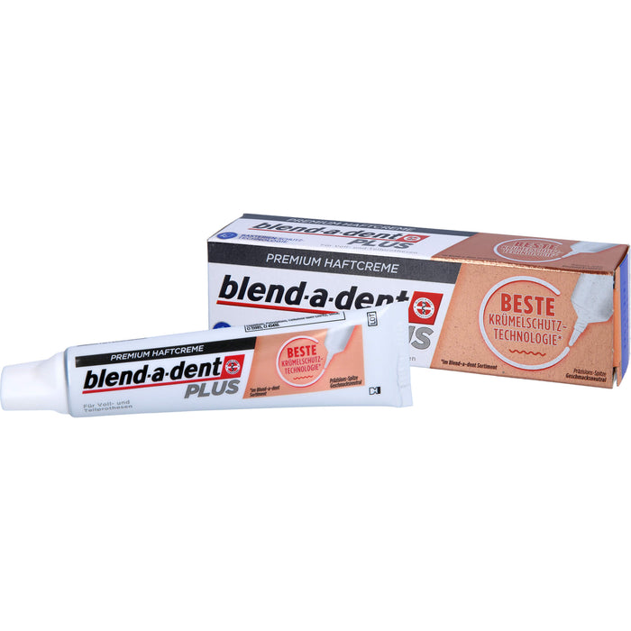 blend-a-dent Plus Premium Haftcreme Krümelschutz, 40 g Crème