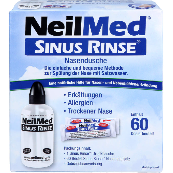 NeilMed SINUS RINSE Nasendusche, 60 pcs. Sachets