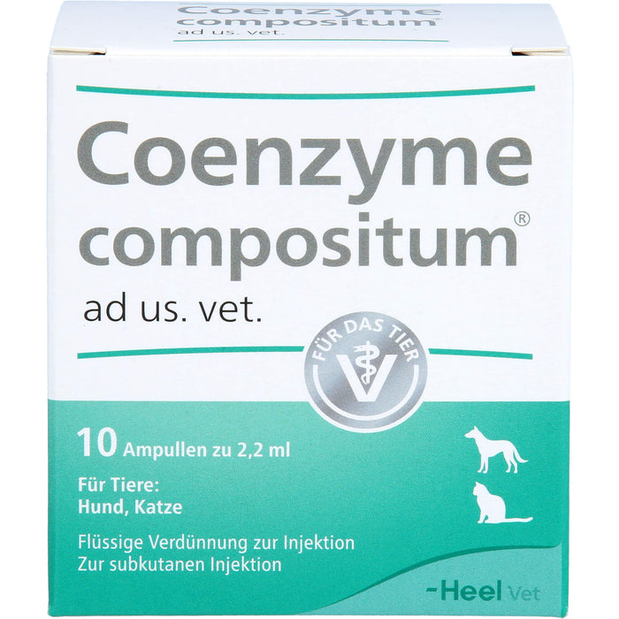 Coenzyme compositum ad us. vet. flüssige Verdünnung für Hund und Katze, 10 pcs. Ampoules