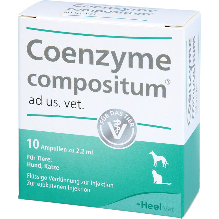 Coenzyme compositum ad us. vet. flüssige Verdünnung für Hund und Katze, 10 pcs. Ampoules