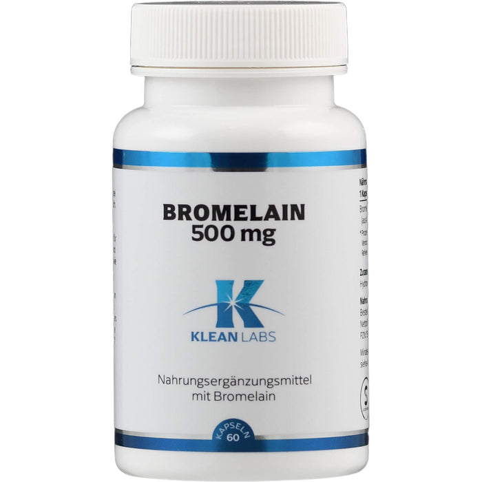 Bromelain 500mg KLEAN LABS, 60 St KAP