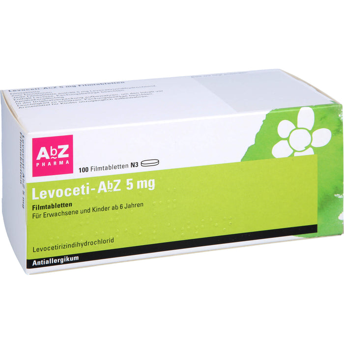 Levoceti-AbZ 5 mg Filmtabletten, 100 St FTA