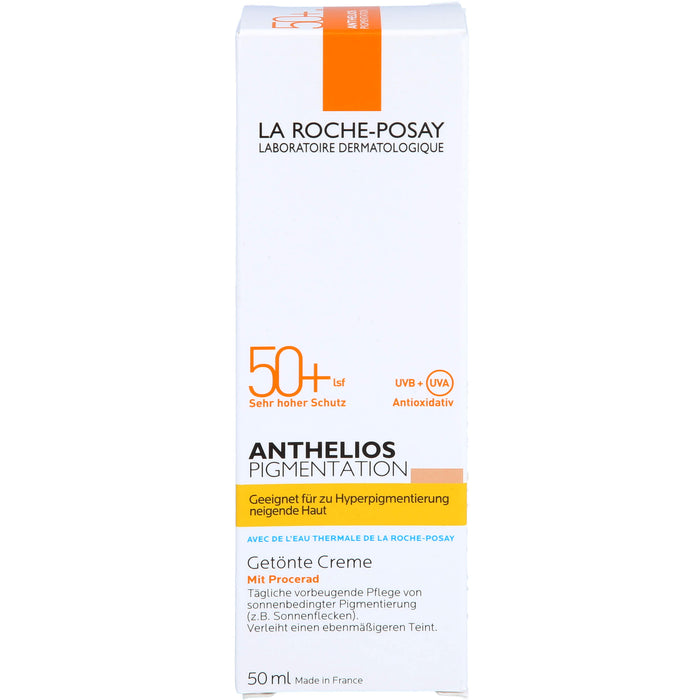 LA ROCHE-POSAY Anthelios Pigmentation lsf 50+ Getönte Creme, 50 ml Crème