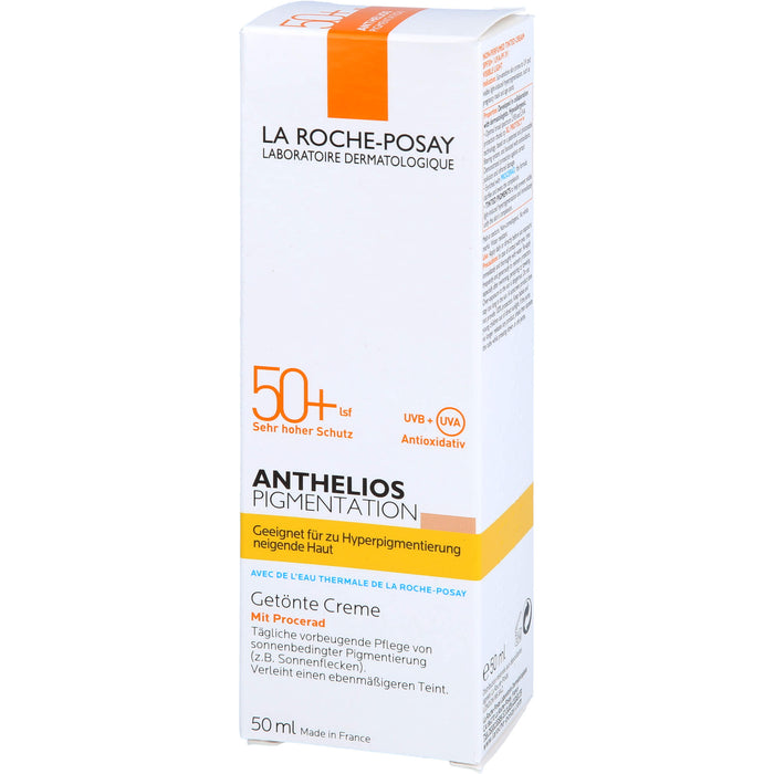 LA ROCHE-POSAY Anthelios Pigmentation lsf 50+ Getönte Creme, 50 ml Creme