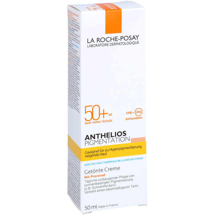 LA ROCHE-POSAY Anthelios Pigmentation lsf 50+ Getönte Creme, 50 ml Creme