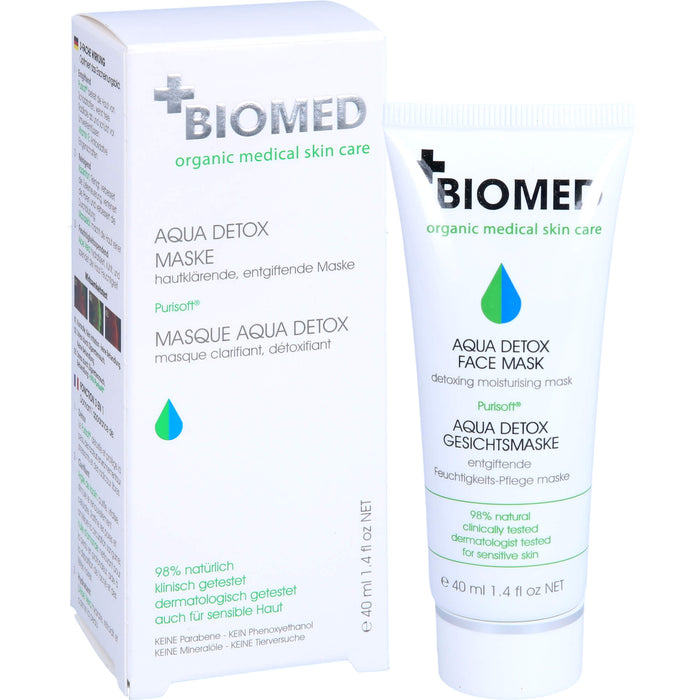 BIOMED Aqua Detox Gesichtsmaske, 40 ml XGM