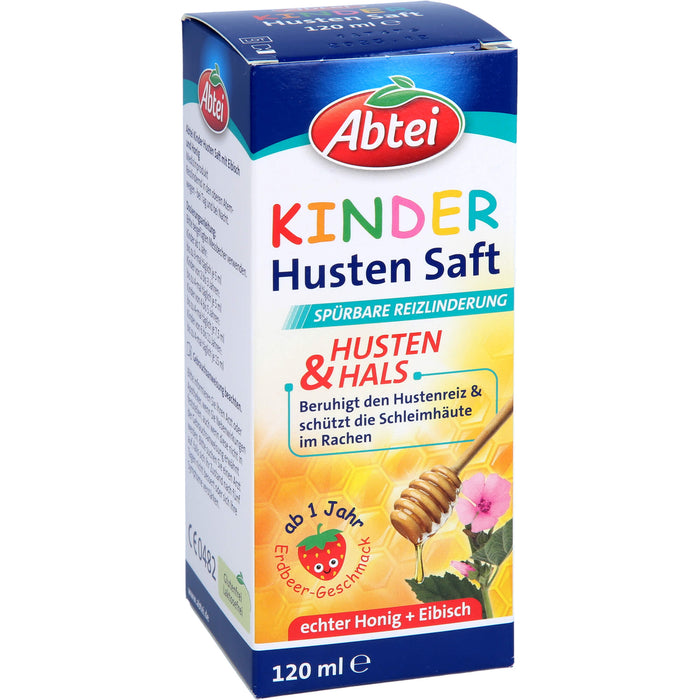 ABTEI Kinder Husten Saft Eibisch und Honig, 120 ml SIR