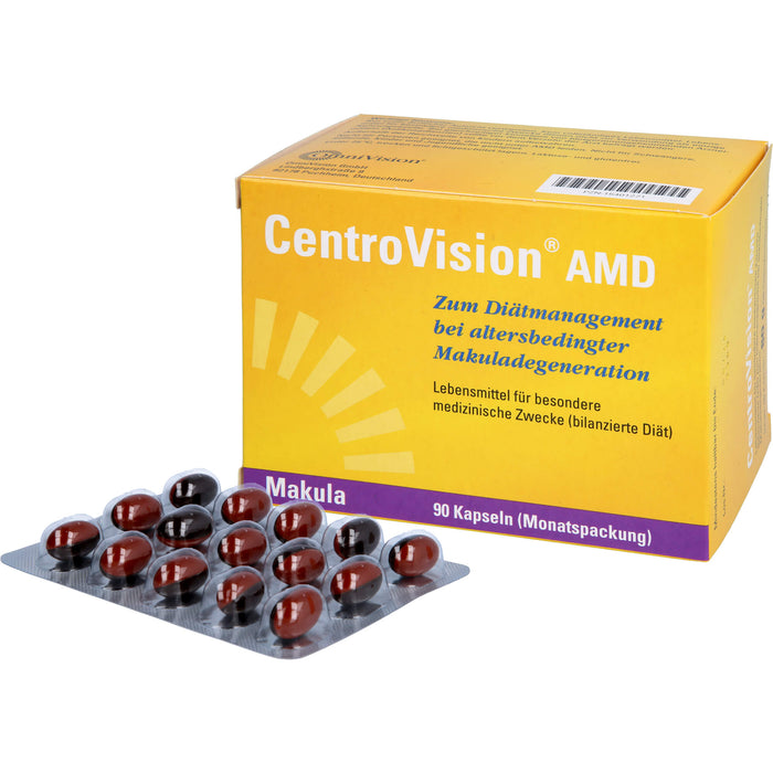 CentroVision AMD Kapseln bei altersbedingter Makuladegeneration, 90 St. Kapseln