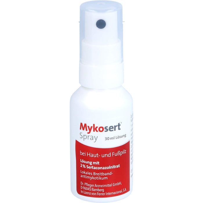 Mykosert Spray bei Haut- und Fußpilz, 60 ml Lösung