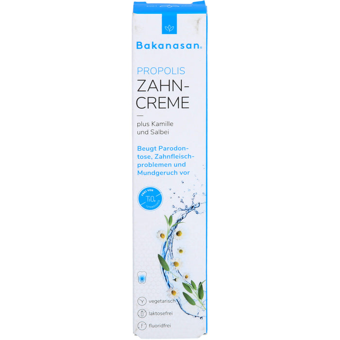 Bakanasan Propolis Zahncreme, 50 ml ZCR