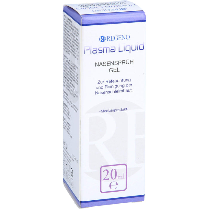 REGENO Plasma Liquid Nasensprühgel, 20 ml Lösung