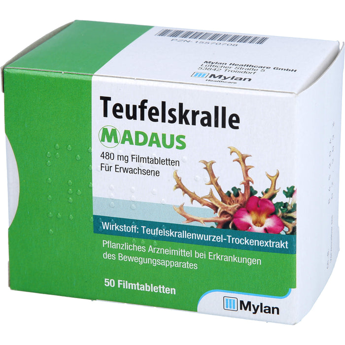 Teufelskralle MADAUS Filmtabletten, 50 pc Tablettes