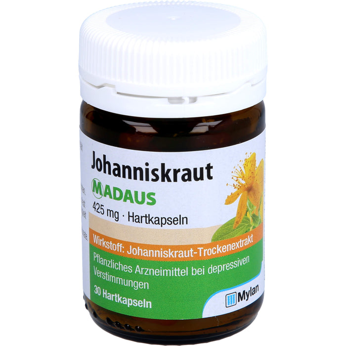 Johanniskraut MADAUS 425 mg Hartkapseln, 30 pc Capsules