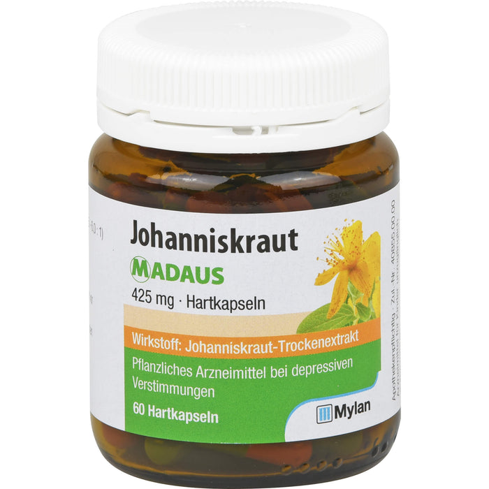 Johanniskraut MADAUS 425 mg Hartkapseln, 60 St HKP