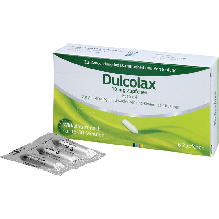 Dulcolax Zäpfchen Reimport EurimPharm, 5 pc Suppositoires