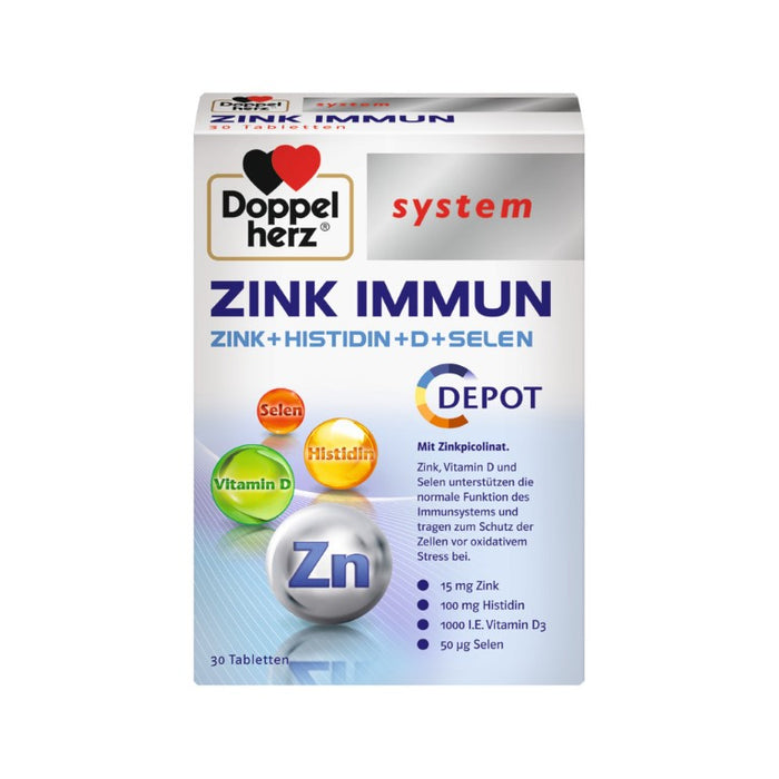 Doppelherz system Zink Immun Depot Tabletten, 30 pcs. Tablets