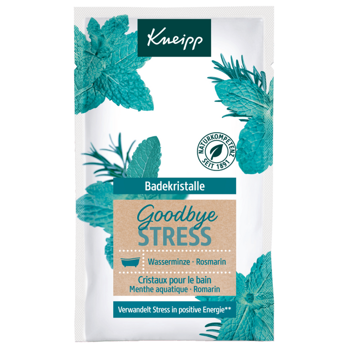 Kneipp Badekristalle Goodbye Stress verwandelt Stress in positive Energie, 60 g Bath additive