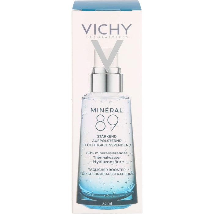 VICHY Minéral 89 Hyaluron-Booster für die Haut, 75 ml Lösung