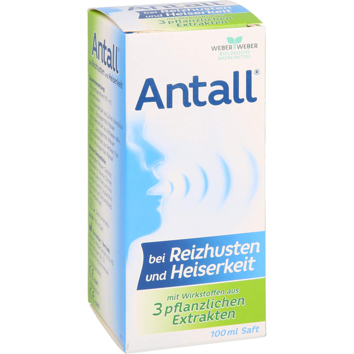 Antall Lösung bei Reizhusten und Heiserkeit, 100 ml Lösung