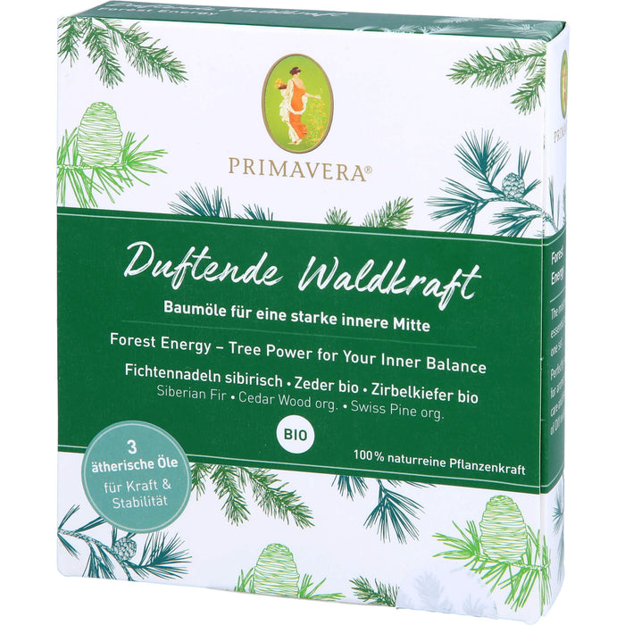 PRIMAVERA Set Duftende Waldkraft, 15 ml Solution