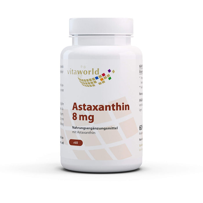 vitaworld Astaxanthin 8 mg Kapseln, 60 pc Capsules