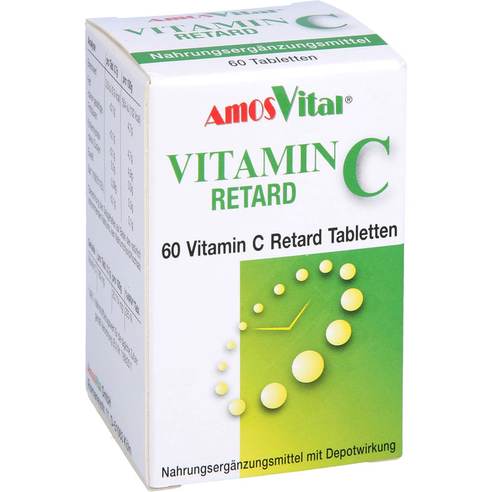 Vitamin C Retard Tabletten mit Depotwirkung, 60 St RET