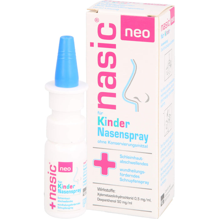 nasic neo für Kinder Schnupfenspray, 10 ml Solution