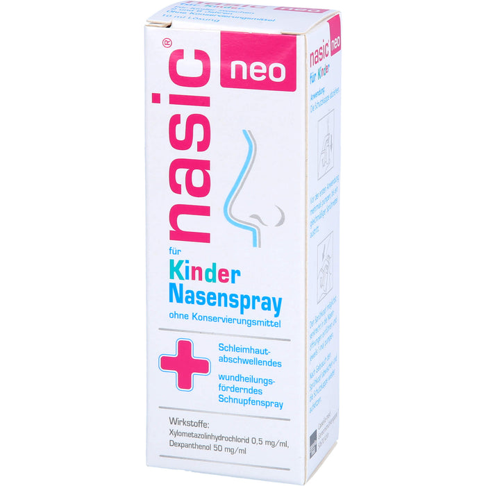 nasic neo für Kinder Schnupfenspray, 10 ml Lösung