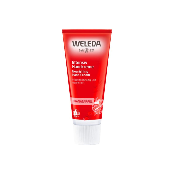 WELEDA Granatapfel Intensiv Handcreme pflegt reichhaltig & regeneriert, 50 ml Creme