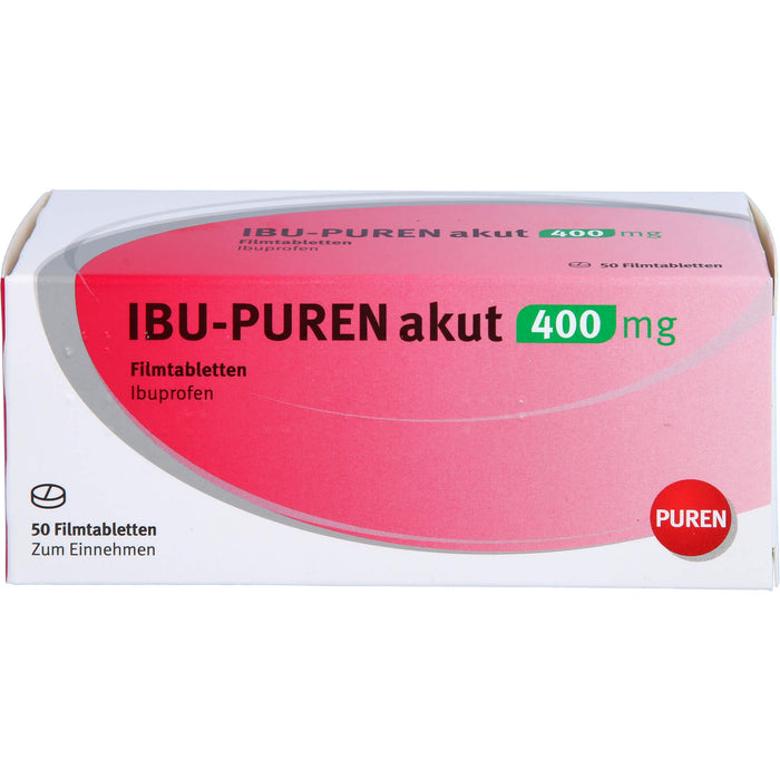 Ibu Puren Akut 400mg Fta, 50 St FTA