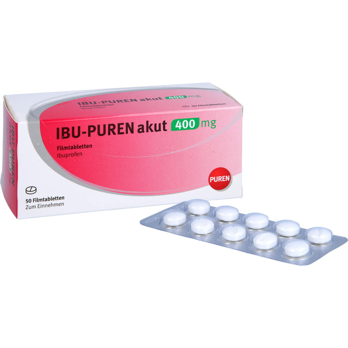 Ibu Puren Akut 400mg Fta, 50 St FTA